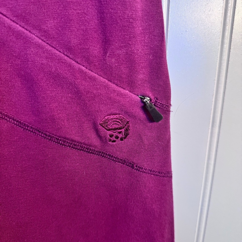Mountain Hardwear Organic Cotton Sleeveless Purple Women's Dress Size Medium - Picture 5 of 16